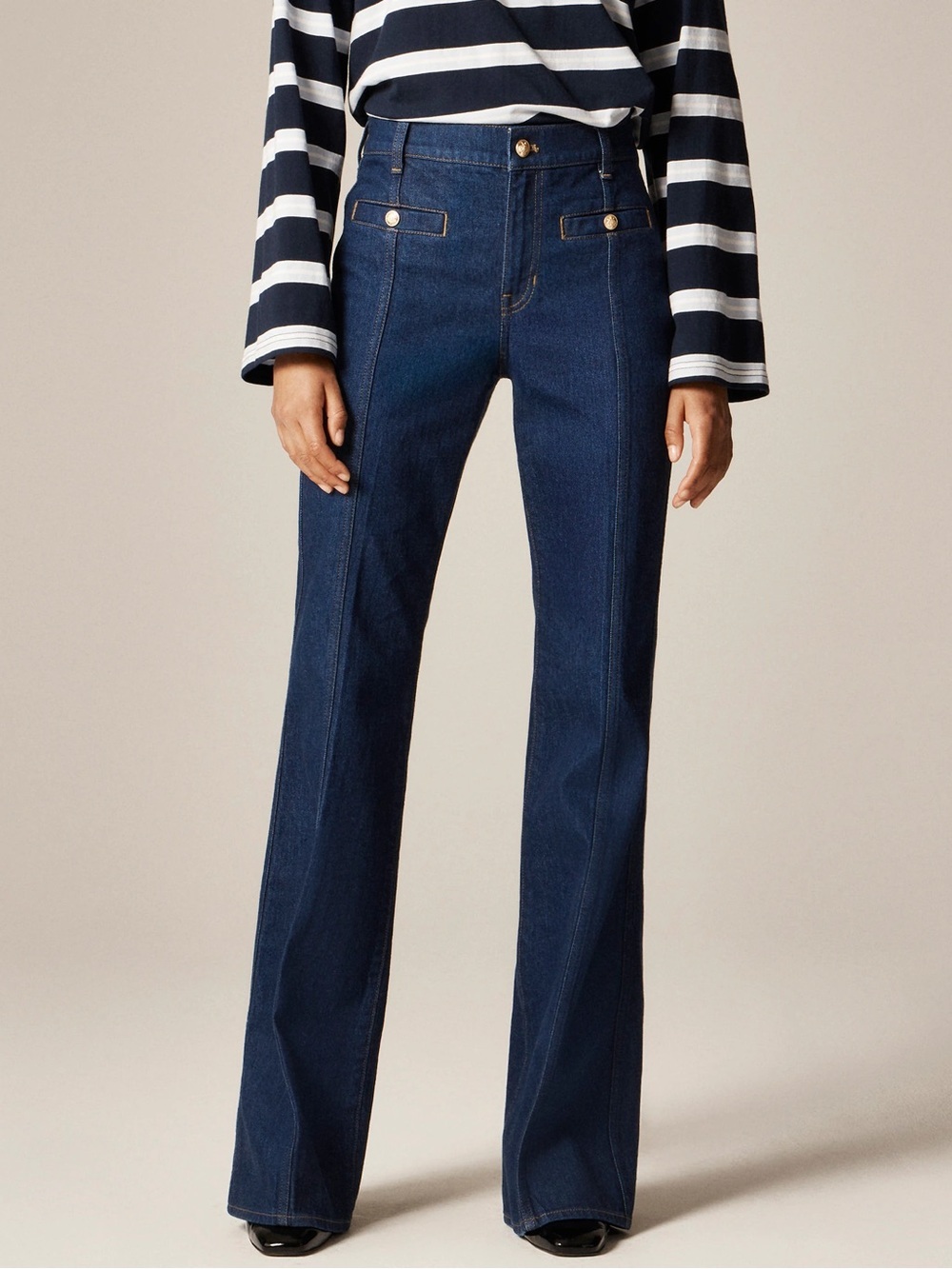 J.CREW • NWT New vintage flare jeans - 26 tall